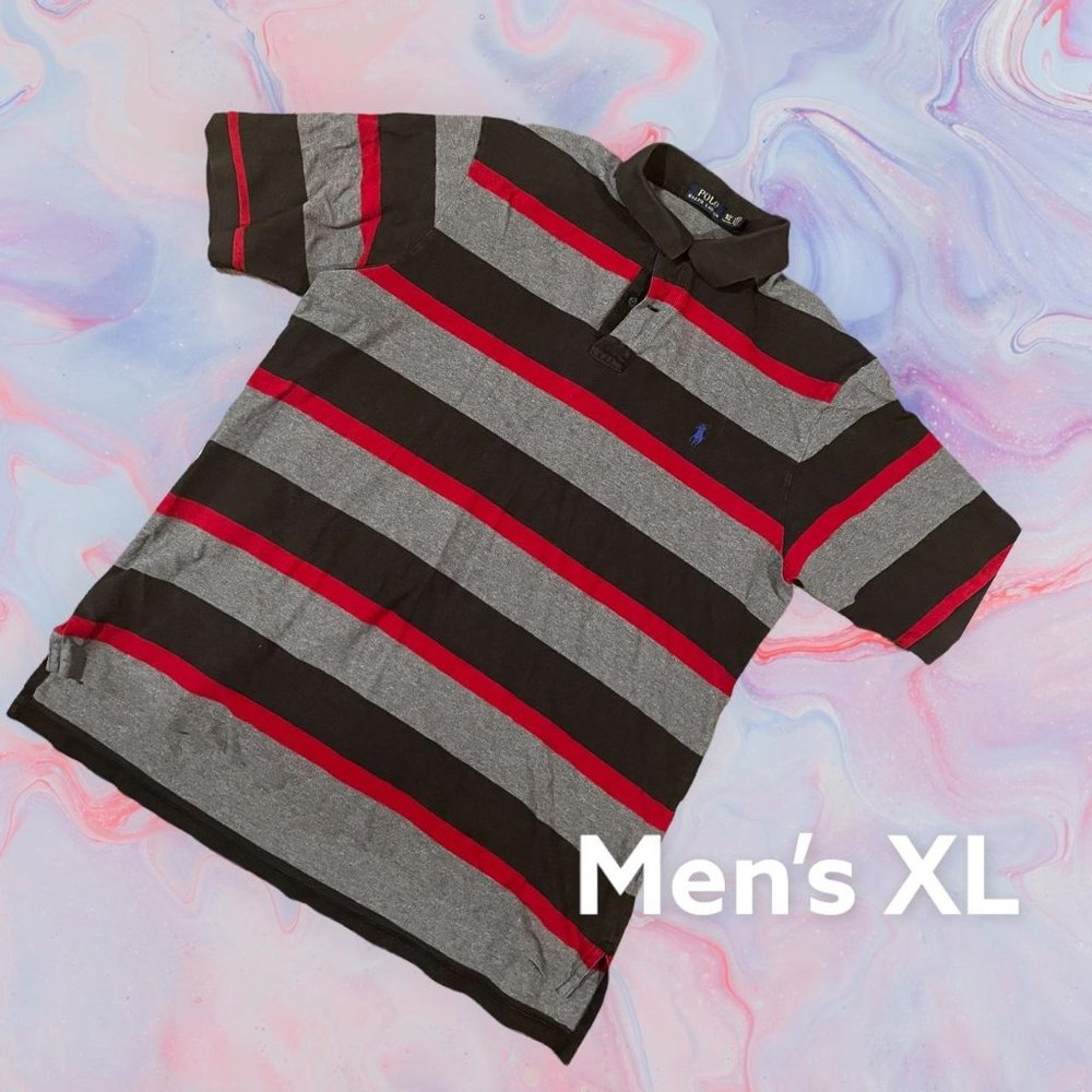 Striped Ralph Lauren Polo